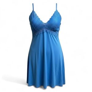 Soma Cool Nights Soft Support Lace Trim Chemise XL